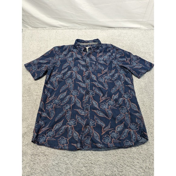 Fat Face Other - Fat Face Hawaiian Shirt Floral Short Sleeve‎ Button Up UK British Mens XLT Tall
